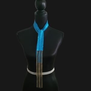 So Good Blue Statement Necklace